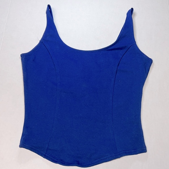 Princess Seam Leotard Pullover Fitted Camisole Tank Top NWOT M - Picture 3 of 7